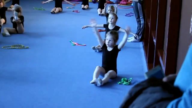 Открытый урок Гимнастики , Грация Самара 06/2017 смотреть онлайн