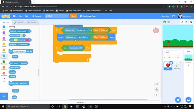 Scratch 3.0 - How to Apply Angry Birds Physics смотреть онлайн