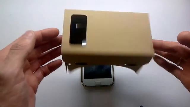 DIY Google Cardboard 3D очки - виртуальная реальность / Посылка с TOMTOP