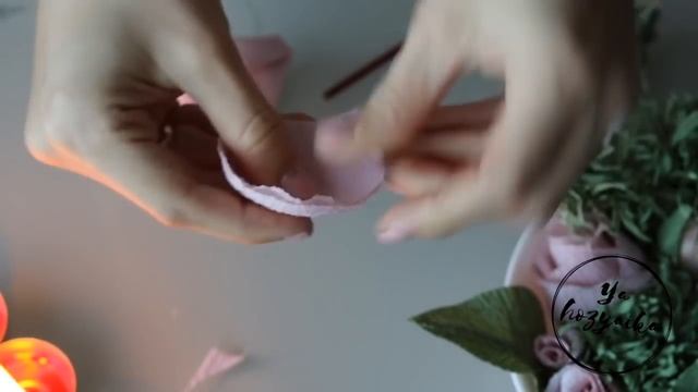 Цветы из гофрированной бумаги для декора объёмных цифр. DIY. смотреть онлайн
