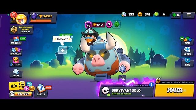 LIVE BRAWL STARS FR C'EST HALLOWEEN 3 SKIN DE STU A GAGNÉ ? ET+ ENCORE ? смотреть онлайн