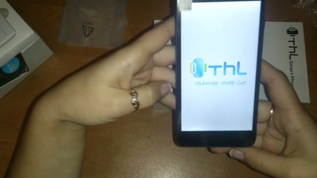 Посылка с aliexpress. THL W200