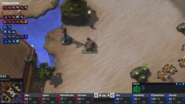 NUNCA EN MI VIDA HABIA VISTO ESTO EN STARCRAFT II смотреть онлайн
