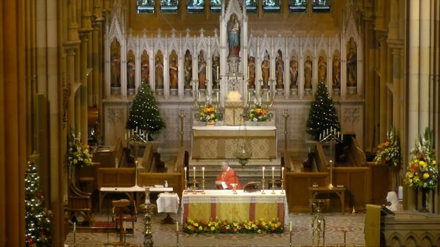 9am Mass at St Mary's Cathedral, Sydney - Feast of St Stephen - 26th December 2020 смотреть онлайн