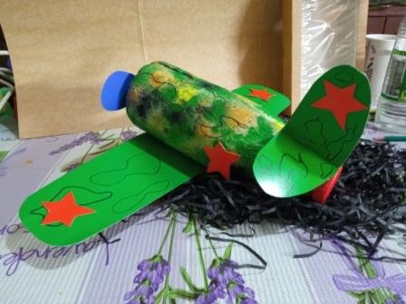 Самолет Поделка на 23 февраля 9 мая Мастер класс