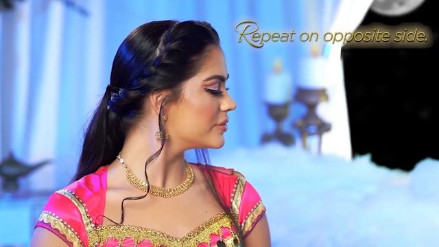 Princess Jasmine-Inspired: Roped Bubble Ponytail смотреть онлайн