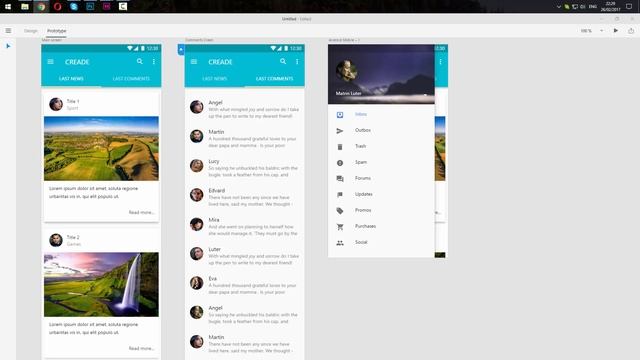 Дизайн мобильного приложения. Adobe XD смотреть онлайн