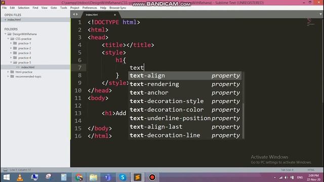 CSS Text - Part-2 | Text Decoration | Web Designing | Tutorial #17 смотреть онлайн