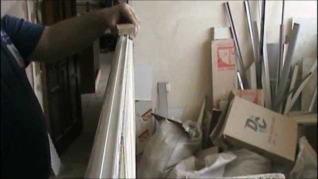 Сборка фасада для шкафа-купе. Manufacturer of doors for closet. смотреть онлайн