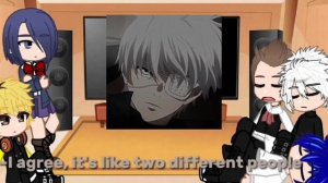 Tokyo Ghoul React to Kaneki | Gacha Club
