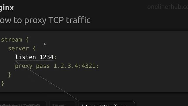 How to proxy TCP traffic смотреть онлайн
