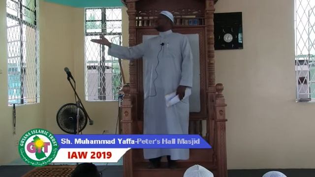 GIT IAW 2019 : Khutbah at Peter's Hall Masjid by Sh.Mohammed Yaffa смотреть онлайн
