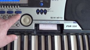 МОЙ ВЫБОР / YAMAHA PSR - 550  / ОБЗОР СИНТЕЗАТОРА