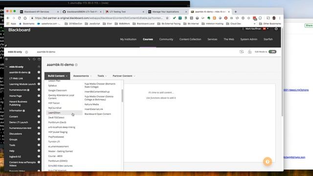 Part 3: LTI 1.3 and BBDN-Tool - Deep Linking And Names and Roles смотреть онлайн