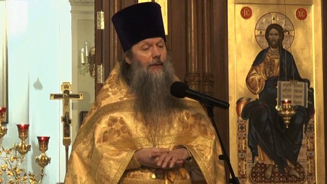 "Проповедь на праздник Зачатия св. Иоанна Предтечи". Проповедь прот. Артемия Владимирова. 061022. смотреть онлайн