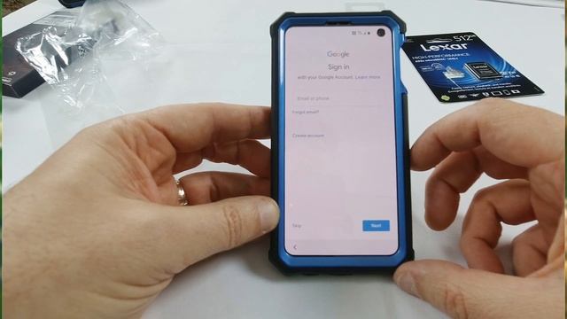 SAMSUNG GALAXY S10e smart phone INITIAL SETUP step-by-step instructions - RM00205 смотреть онлайн