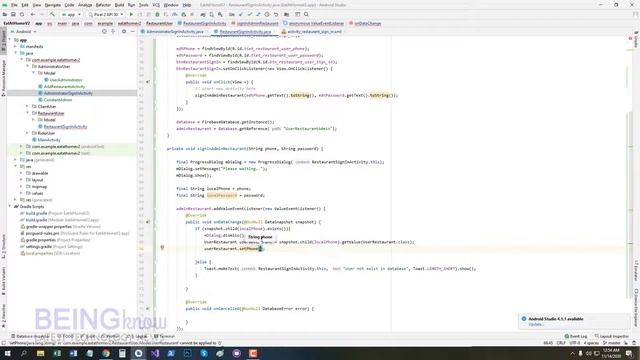 Multiple Restaurant App – Part 5 Working in Restaurant Admin SignIn Java Class смотреть онлайн