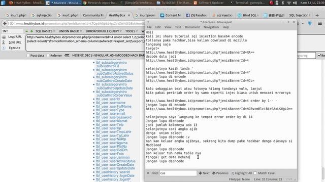 Tutorial Sql Injection Base64 Encode смотреть онлайн