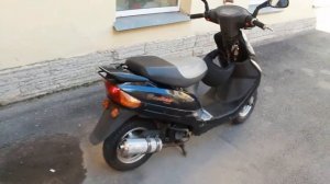 Как должен заводится  китайский скутер 50 сс.