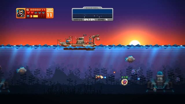 Aqua Kitty: Milk Mine Defender смотреть онлайн