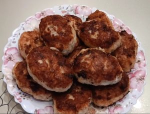 Рыбные котлеты из филе трески