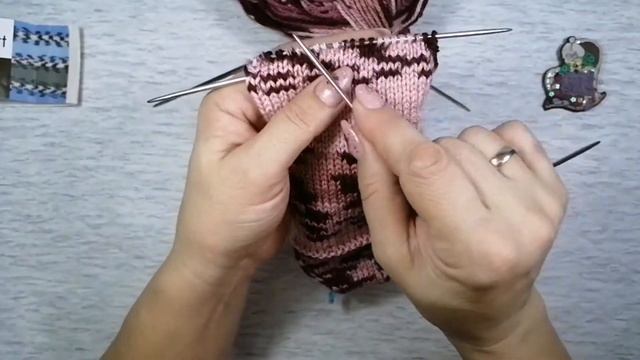 #носки от мыска/пятка 