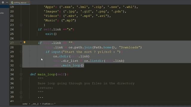 Making an easy file organiser in 30 minutes - My Beginner project смотреть онлайн