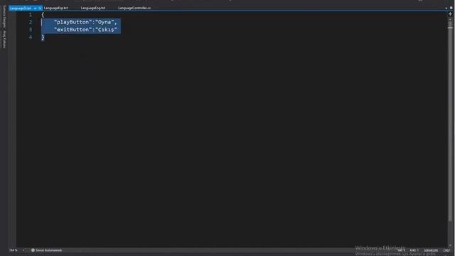 Json İle Dil Değiştirme Sistemi Nasıl Yapılır? Hızlı Unity Dersi -1 смотреть онлайн