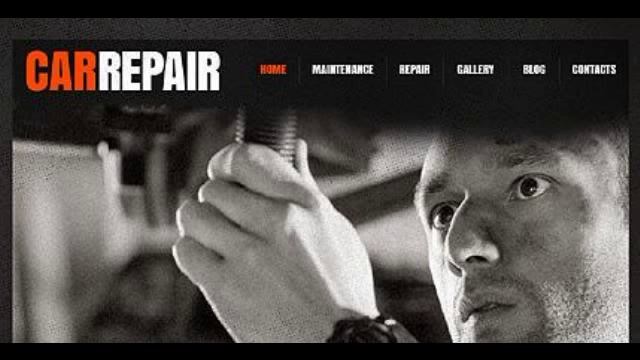Preview Black Car Repair Joomla Template by Mercury TMT смотреть онлайн