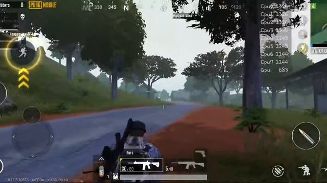 Exynos 9610 / monitoring cpu, gpu in PUBG. смотреть онлайн