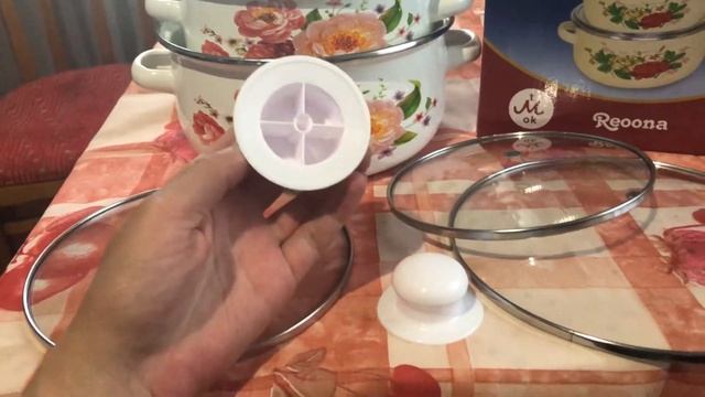 Обзор Набора кастрюль Supretto 6 предметов из Rozetka смотреть онлайн