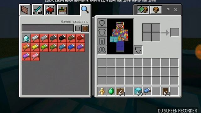 Как сделать интерфейс как на ПК в Minecraft на телефоне. смотреть онлайн