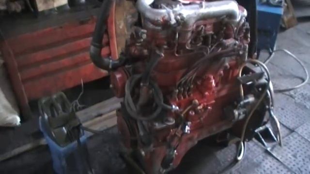 Запуск двигателя Д-245 после повторного ремонта смотреть онлайн