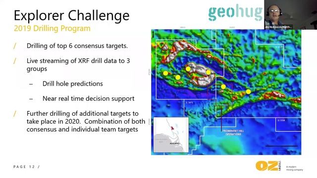 Jim McKinnon Matthews - Oz Minerals - Machine Learning in Mineral Exploration смотреть онлайн
