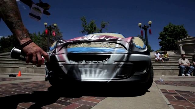 Mini Cooper Graffiti Painting смотреть онлайн