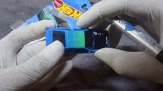 TOYOTA AE86 SPRINTER TRUENO FALKEN UNBOXING and REPAINT #Hotwheels_AE86_Falken смотреть онлайн