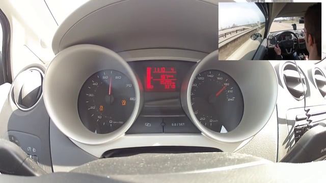 Seat Ibiza 1.2 TSI 0-200 km/h смотреть онлайн