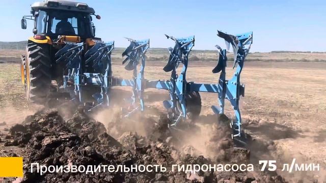 Трактора WALTCHER WTC-18.21 с оборотным плугом на "Дне поля Ставропольского края" смотреть онлайн