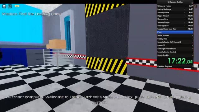 Roblox FNAF SB Remake Speedrun смотреть онлайн