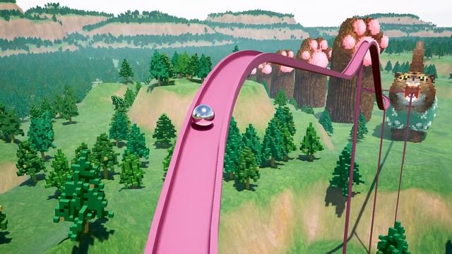 Cat Craft Domino Speed Marblerun