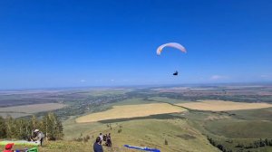 Старты пилотов парапланеристов в Солоновке #Солоновка #Восточный старт #полеты на параплане