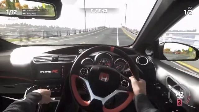 DRIVECLUB™ Norway (Race, 11 AI Legend, Honda Civic Type R, Cockpit/Manual shifting, Music) смотреть онлайн