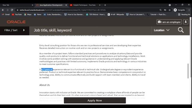 Oracle Latest Off-Campus 2021 | Java Development Engineer | Freshers Must Apply. смотреть онлайн