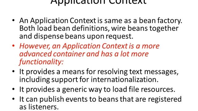 Introduction to Spring Framework смотреть онлайн