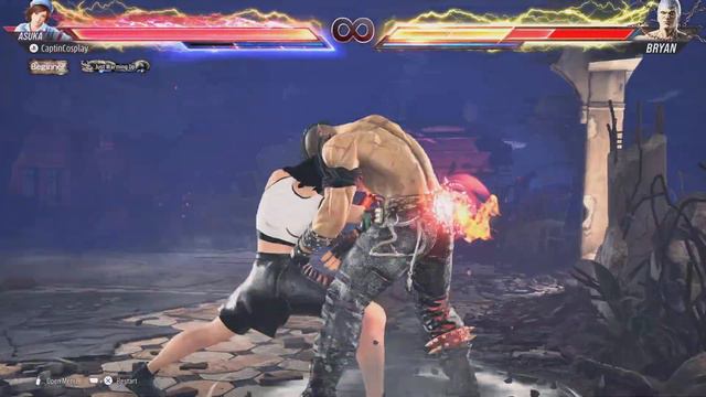 Labbing with Asuka Lockhart (Tifa FF7) TEKKEN8 смотреть онлайн