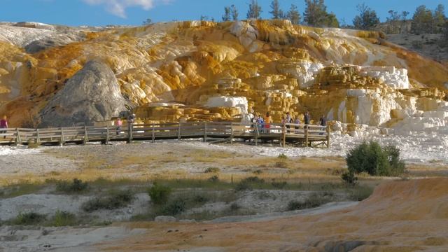 Virtual Journey To Yellowstone National Park, Summer | 4K Nature Relax Video  - 3 HRS Nature Sounds