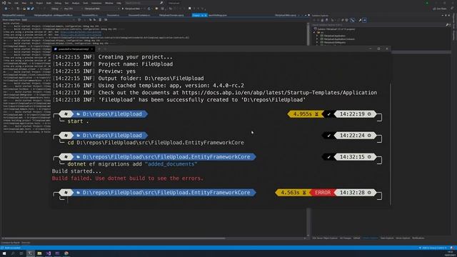 dotnet file upload with ABP Blob store and Minio смотреть онлайн