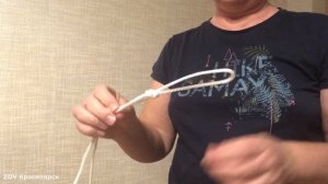 Сети дели, как оплести шнуром. Этап 1