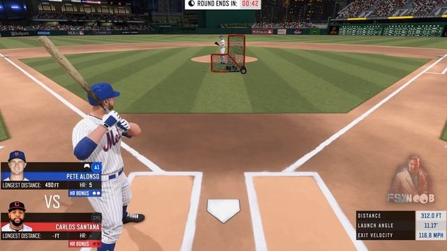 Home Run Derby Gameplay - R.B.I. Baseball 20 PC 4K смотреть онлайн