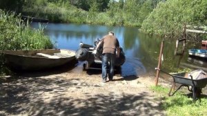 ТЕЛЕЖКА ДЛЯ ЛОДКИ ИЛИ ТРАНЦЕВЫЕ КОЛЕСА